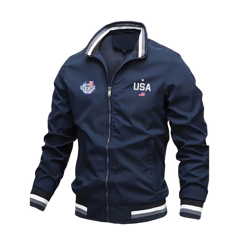 Varsity Jacket Wool - Jaquetas masculinas de alta qualidade moda