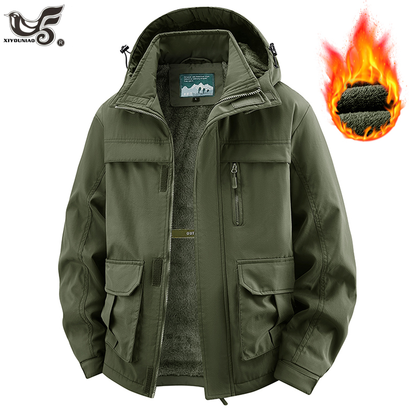 Varsity Jacket Wool - Jaqueta de inverno homem com capuz