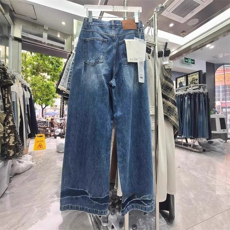 Retro Vintage Korean Fashion - Mulheres soltas harajuku retro calças de