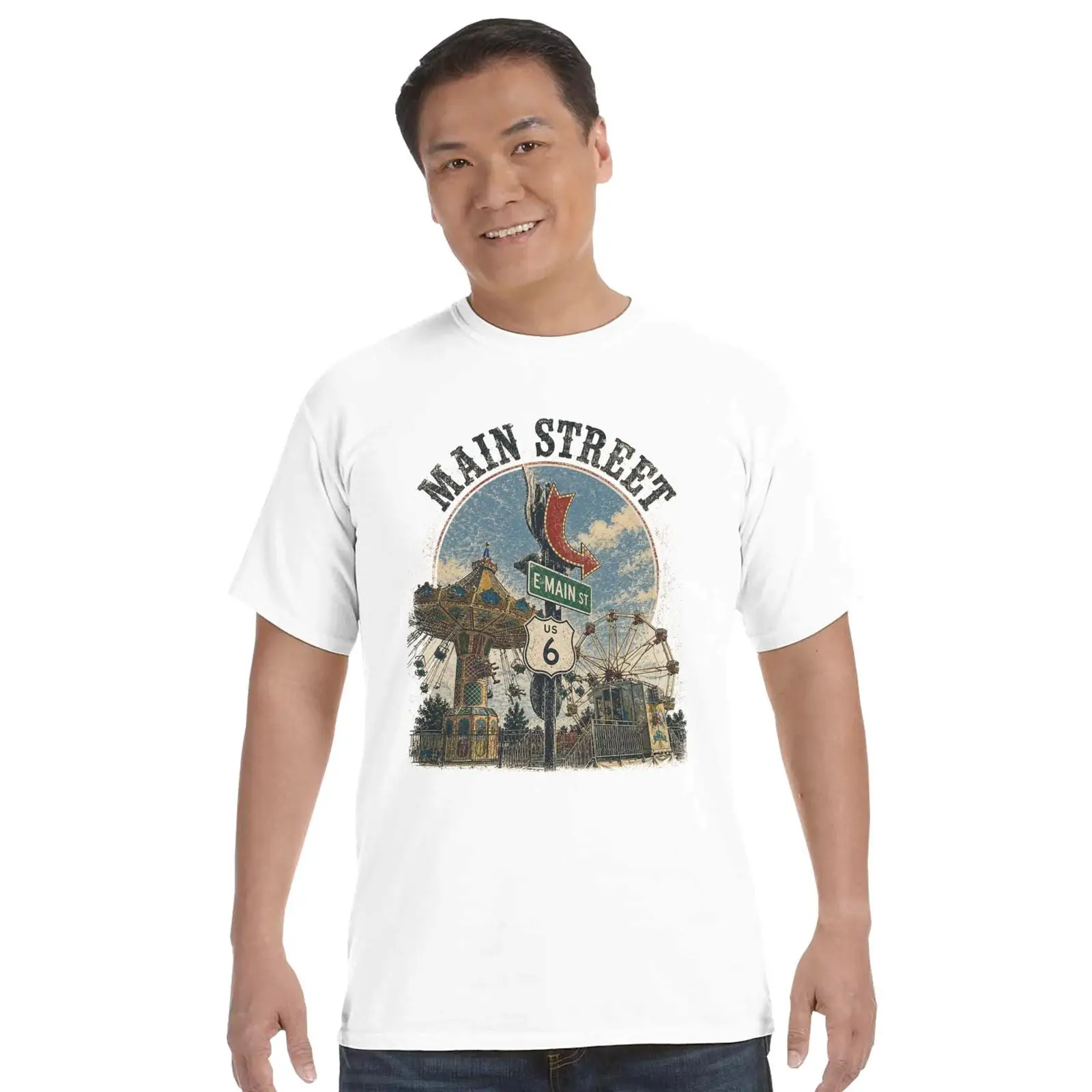 Vintage Fashion Faire - Camiseta Vintage de Carnaval da Main