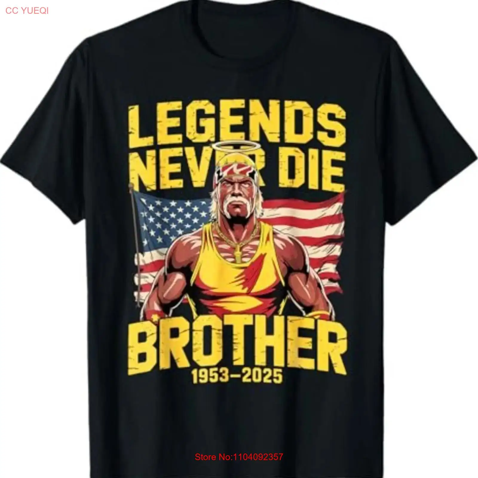 Vintage Fashion In 2025 - Camiseta Vintage Legends Never Die Brother