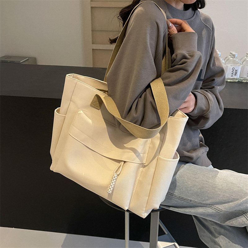 Vintage Fashion Paris - Bolsa Tote Vintage de Lona para