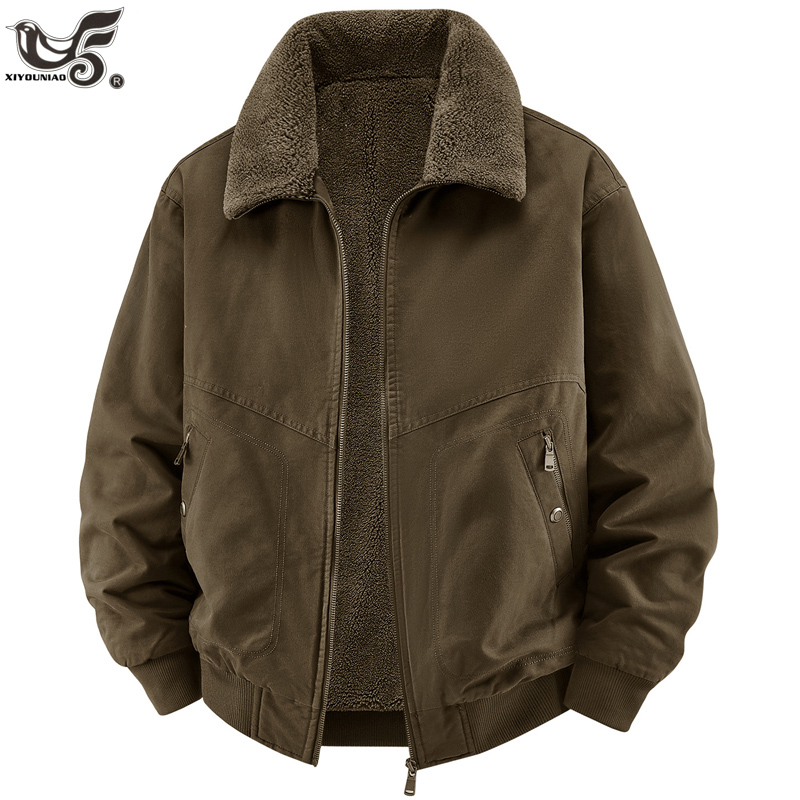Varsity Jacket Wool - Jaquetas de Fleece de Inverno de