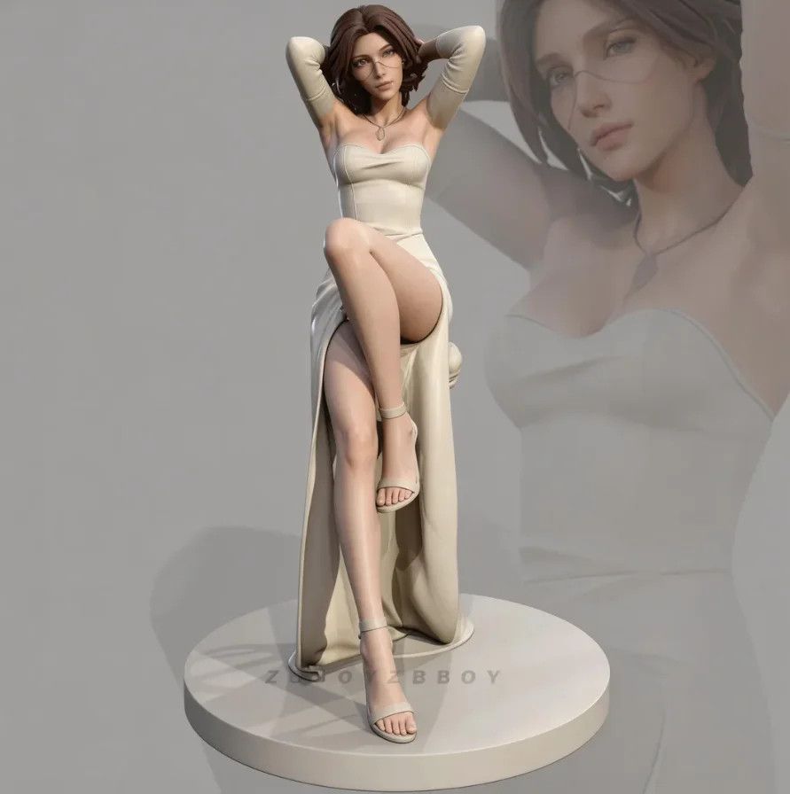 Vintage Fashion Dolls - Modelo Impresso em 3D de Estátua
