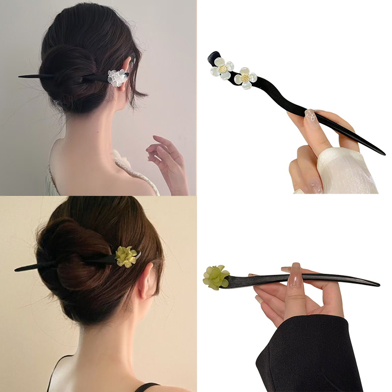 Vintage Fashion Words - Estilo chinês do vintage flor de