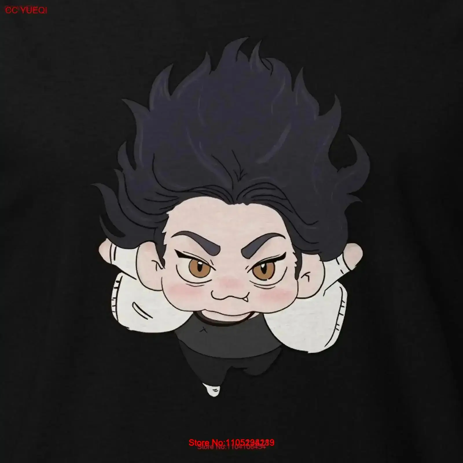 Vintage Fashion In Tokyo - Tokyo Revengers Baji Chibi Versão Camiseta