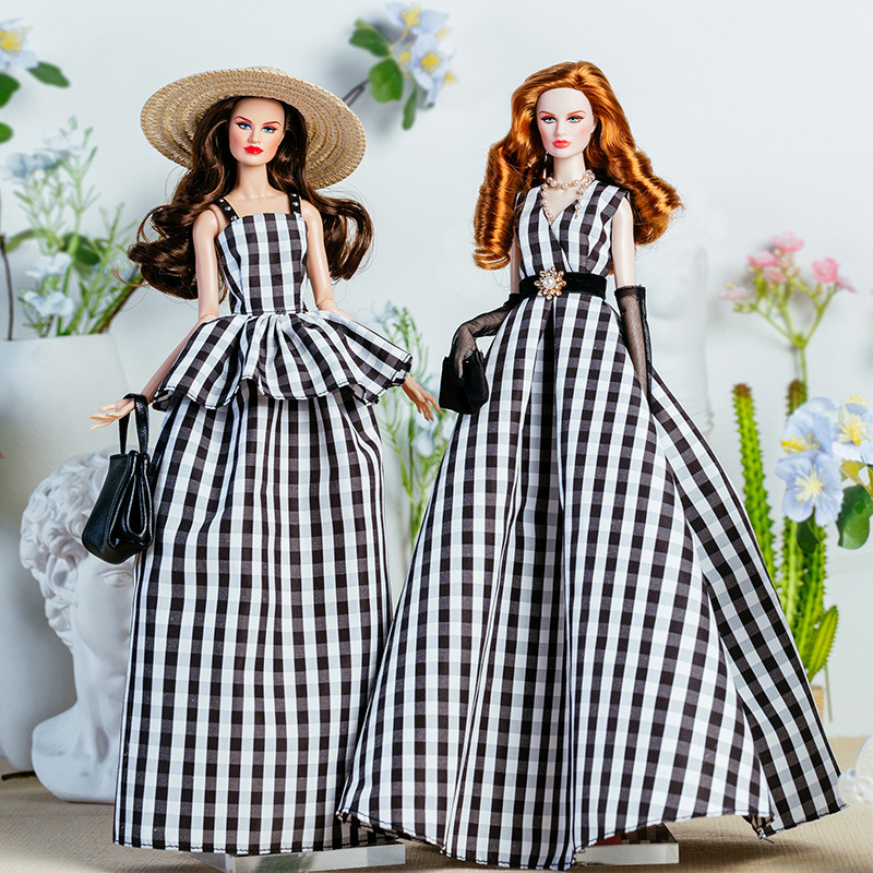Vintage Fashion Dolls - 32cm supermodelo boneca roupas terno moda