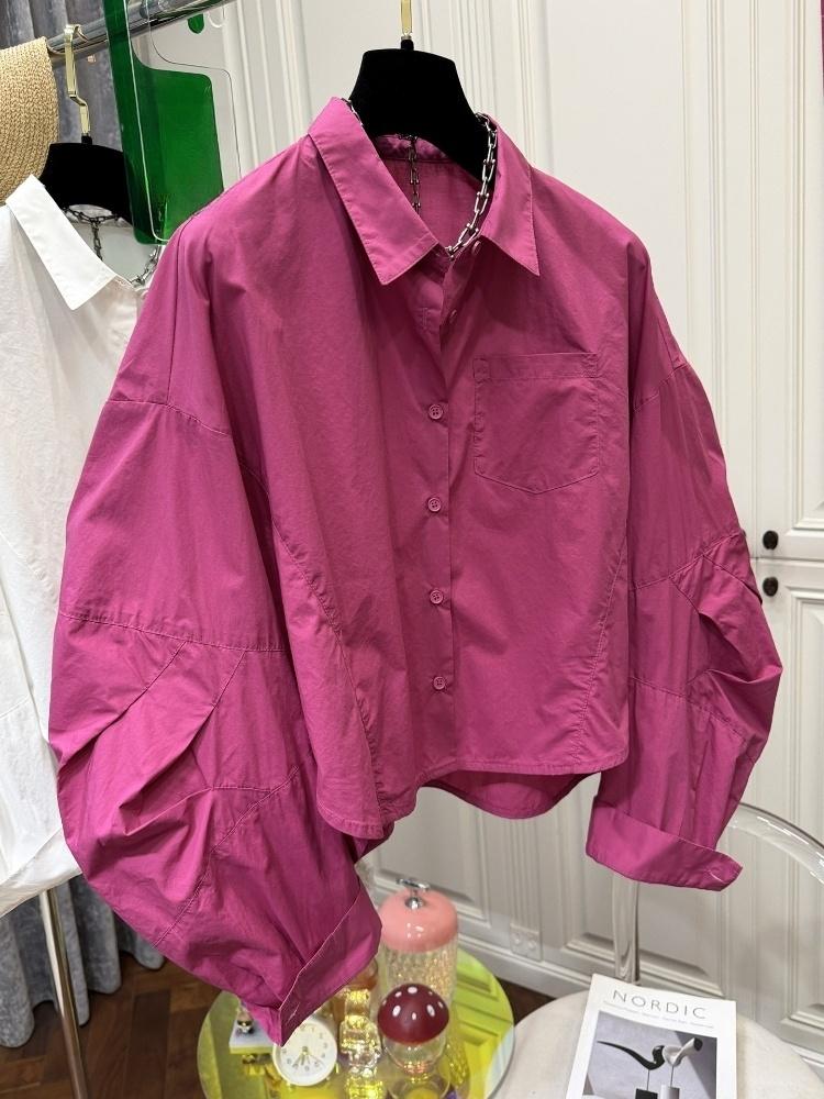 Vintage Fashion In Japan - Camisas Femininas de Manga Puff com