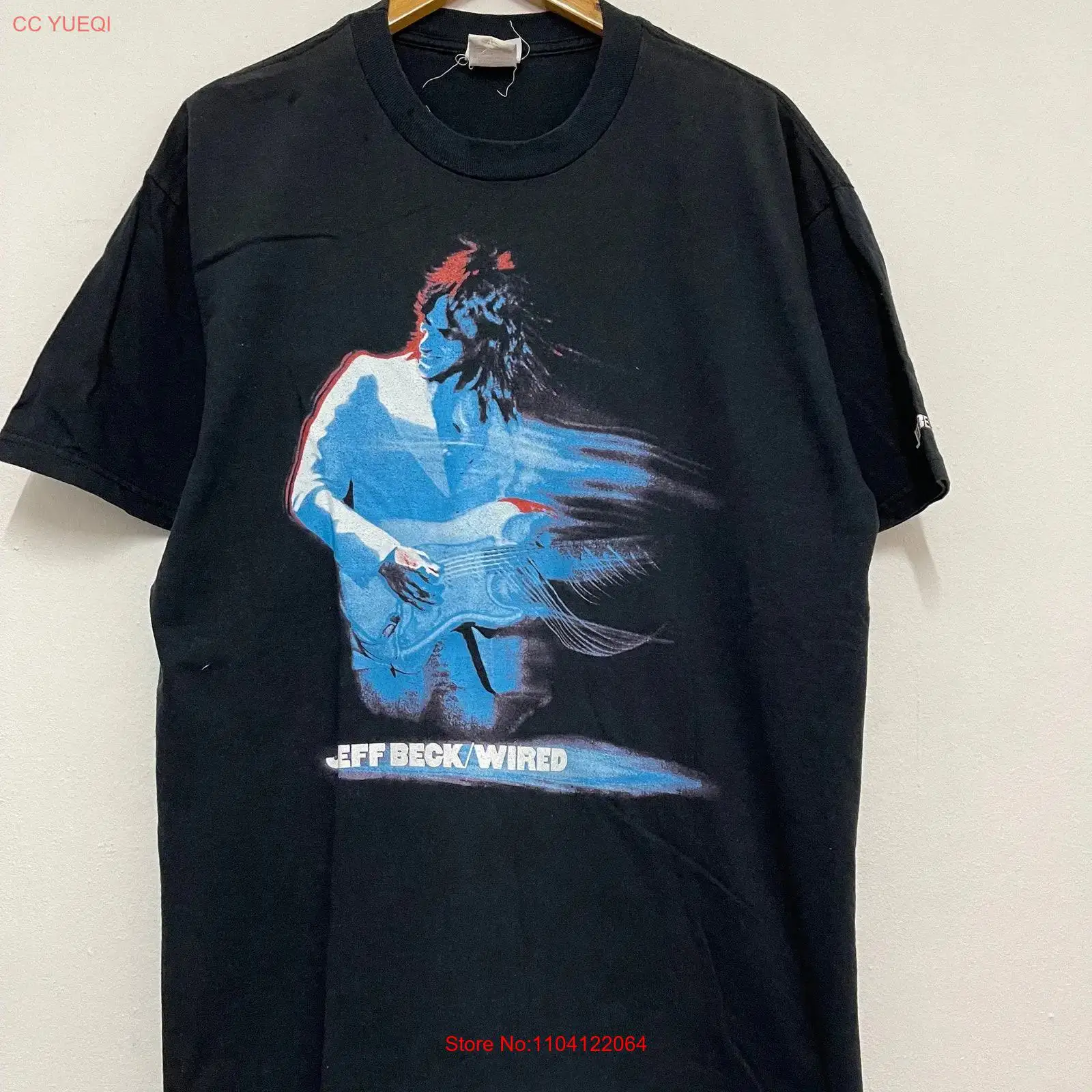 Vintage Fashion In Japan - Camiseta Vintage Y2K Jeff Beck Wired