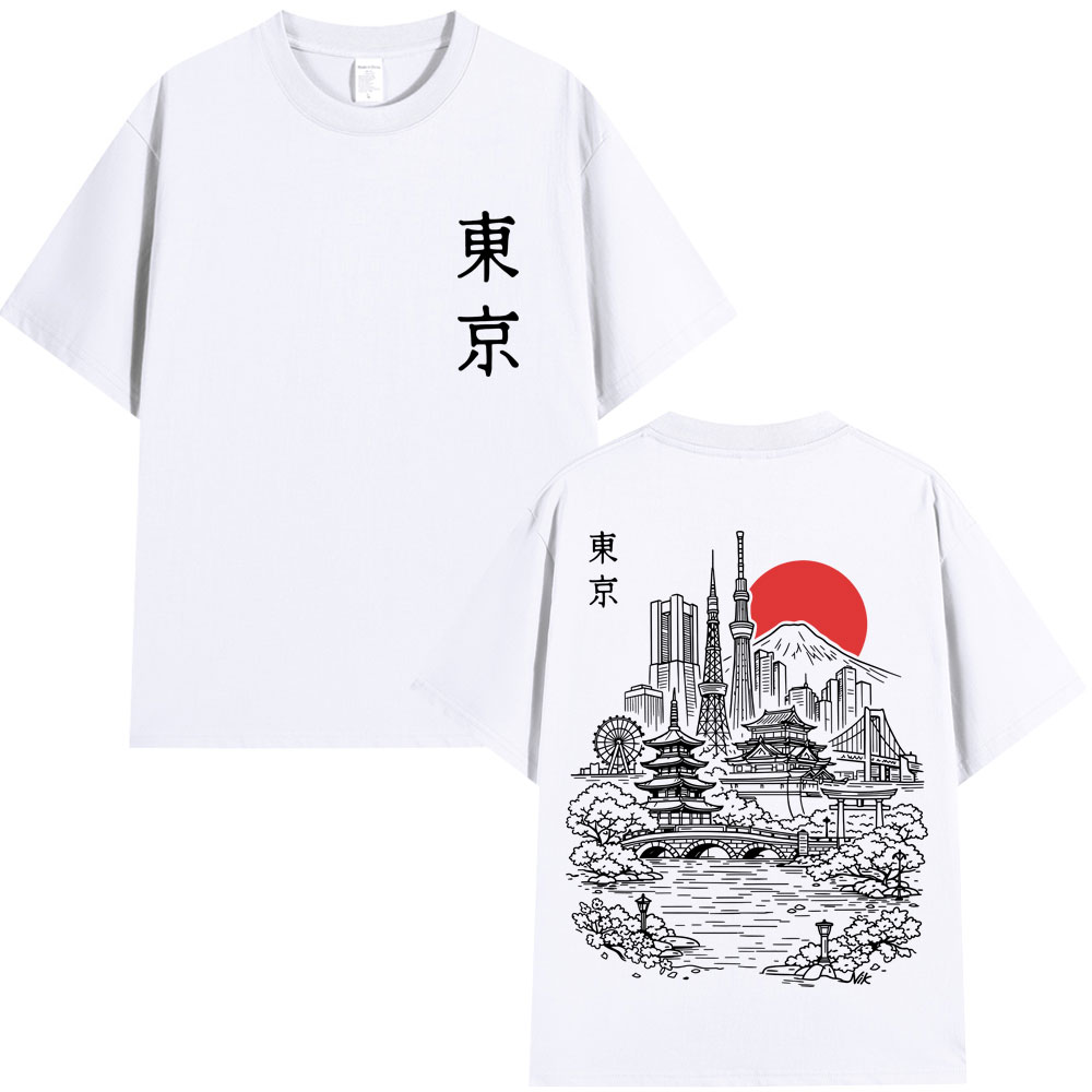 Camiseta Gráfica de Viagem Est - Vintage Fashion In Tokyo avaliação e preço