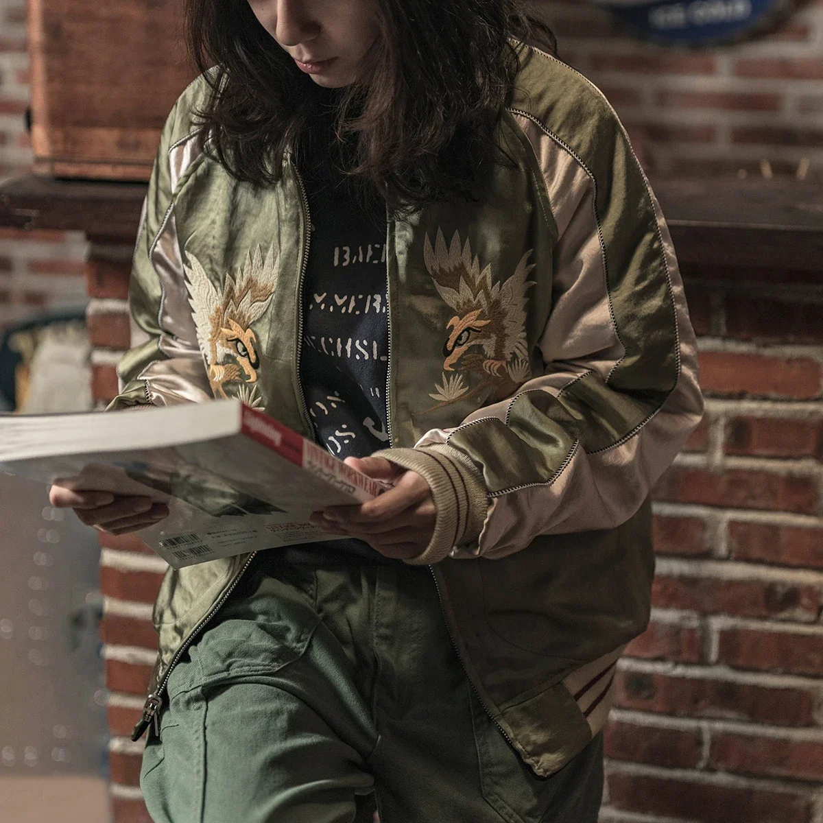 Jaqueta de lembrança reversíve - Varsity Jacket Wool avaliação e preço