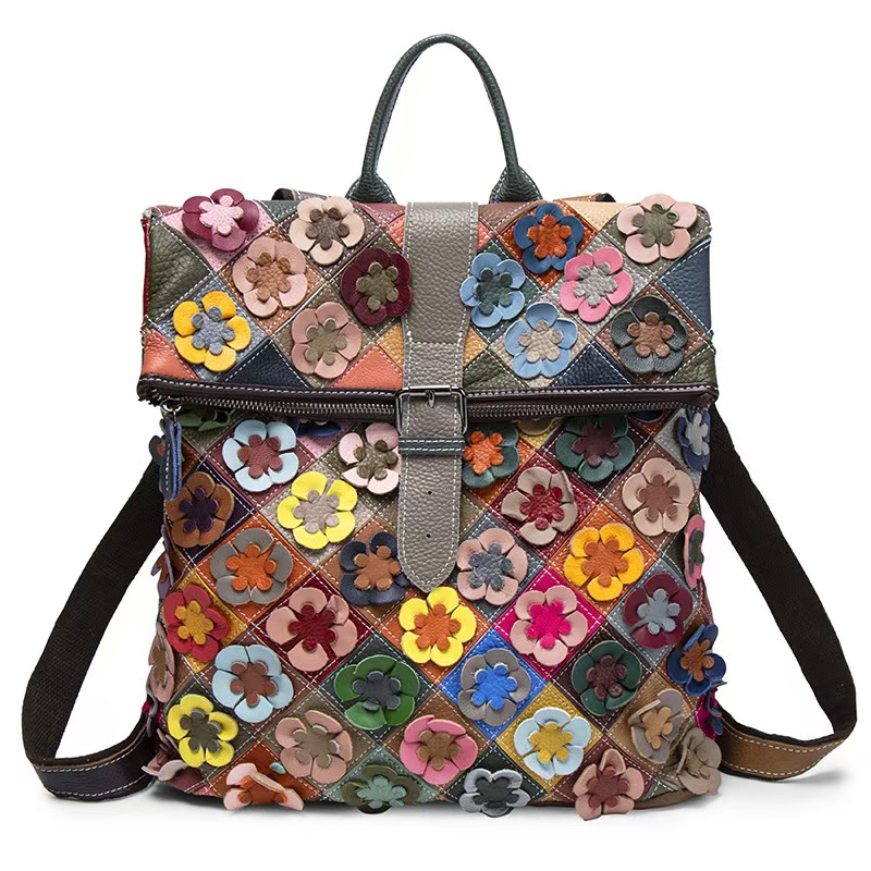 Mochila Vintage Feminina em Co - Vintage Fashion For Women avaliação e preço