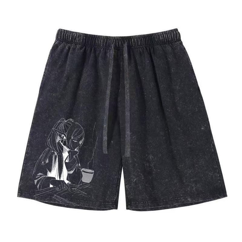 Anime frieren shorts vintage l - Vintage Fashion In Japan avaliação e preço