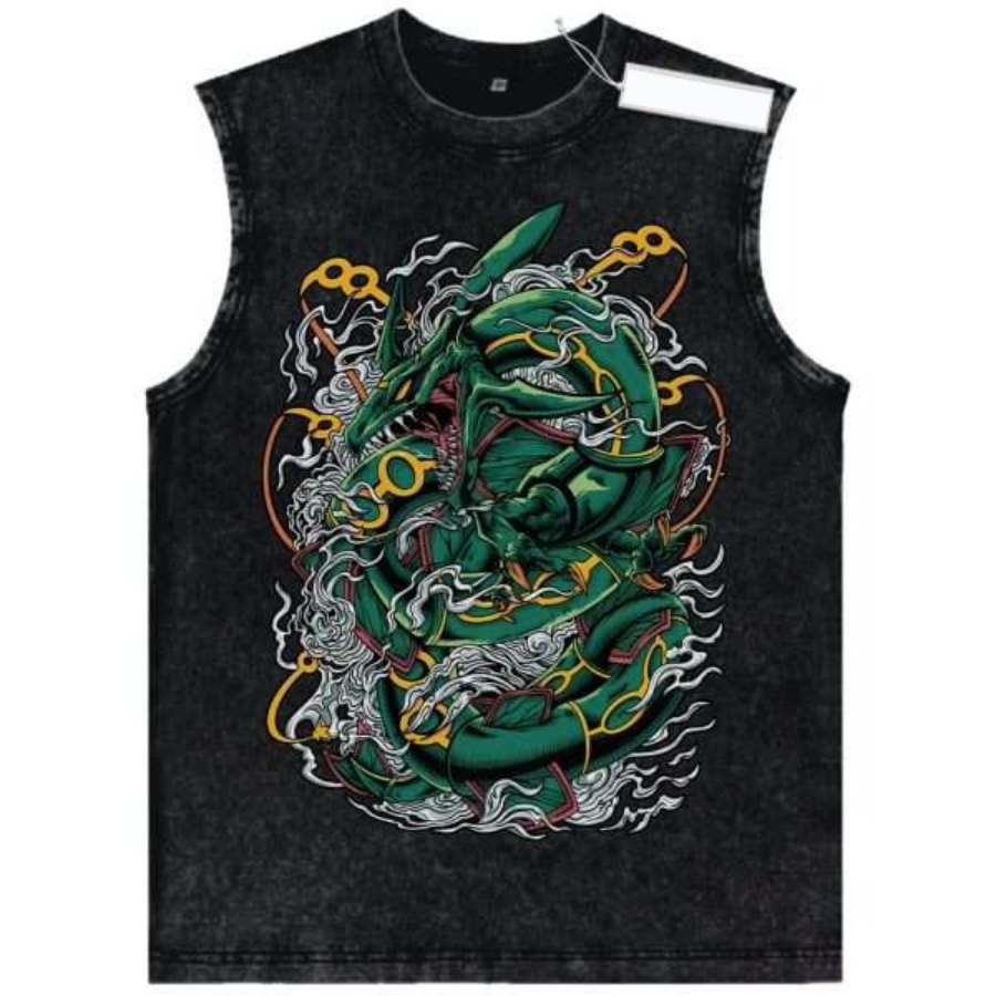 Camiseta Regata Vintage Lavada - Vintage Fashion In Japan avaliação e preço