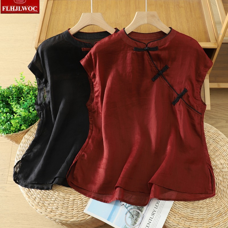 Blusas de Algodão e Linho Femi - Vintage Fashion In Japan avaliação e preço