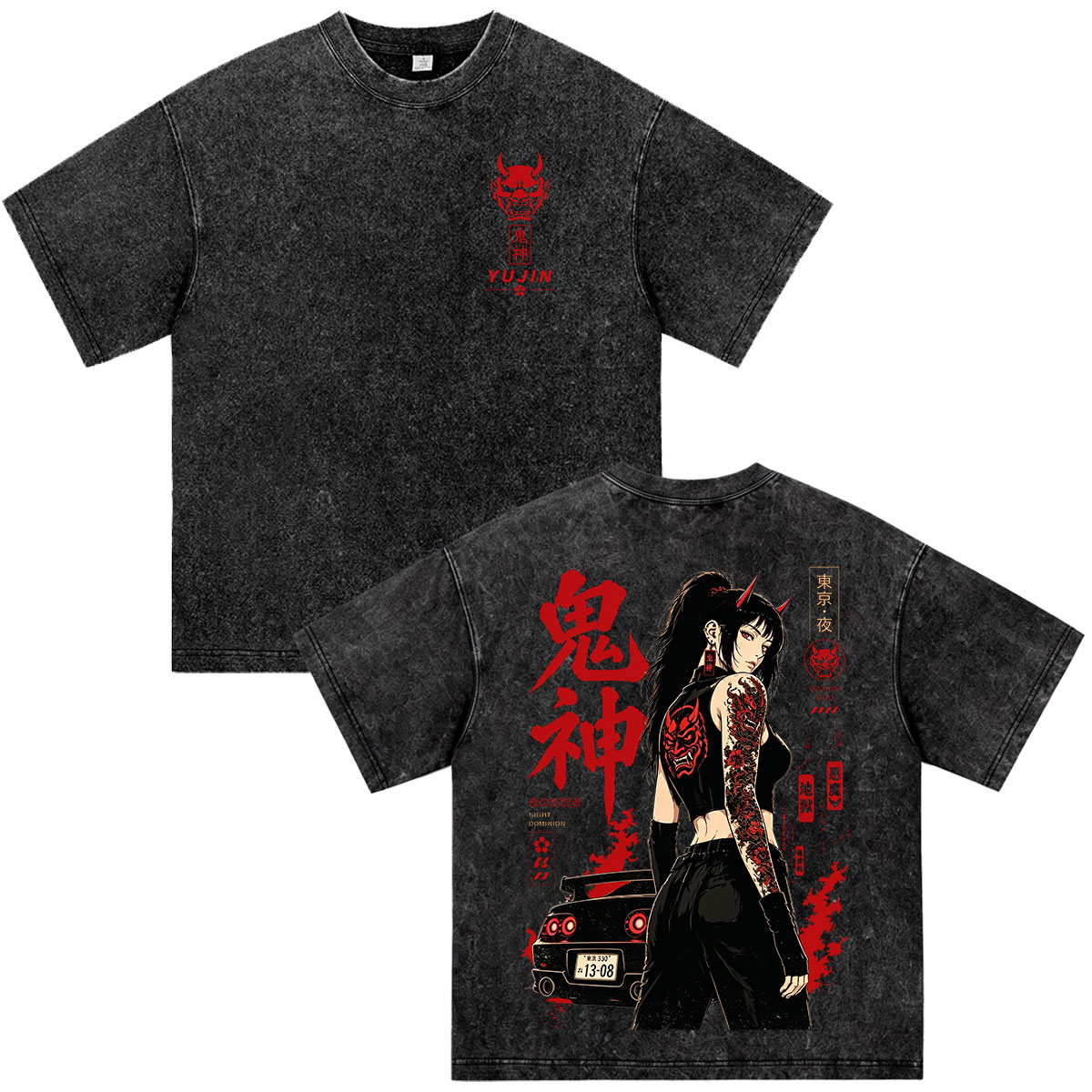 Camiseta Vintage Lavada Anime  - Vintage Fashion In Tokyo avaliação e preço