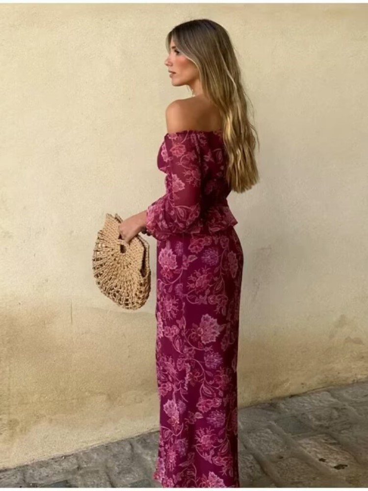Vintage sexy elegante impresso - Vintage Fashion In 2025 avaliação e preço