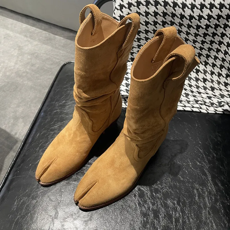 Moda vintage botas de dedos di - Vintage Fashion Design avaliação e preço