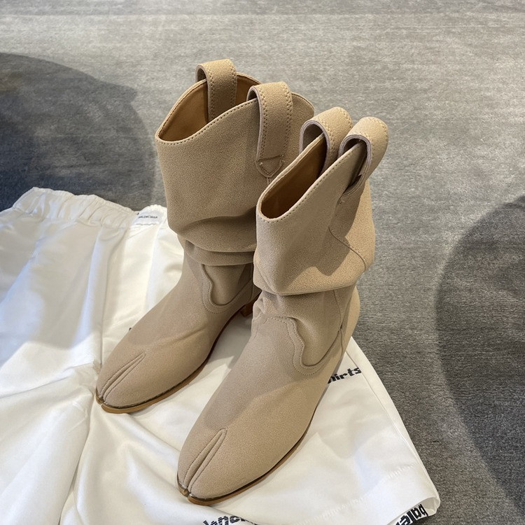Moda vintage botas de dedos di - Vintage Fashion Design avaliação e preço