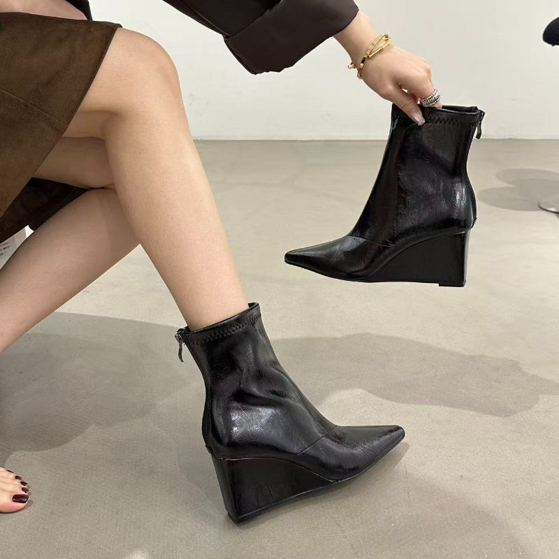 Outono inverno vintage weges s - Vintage Fashion De avaliação e preço