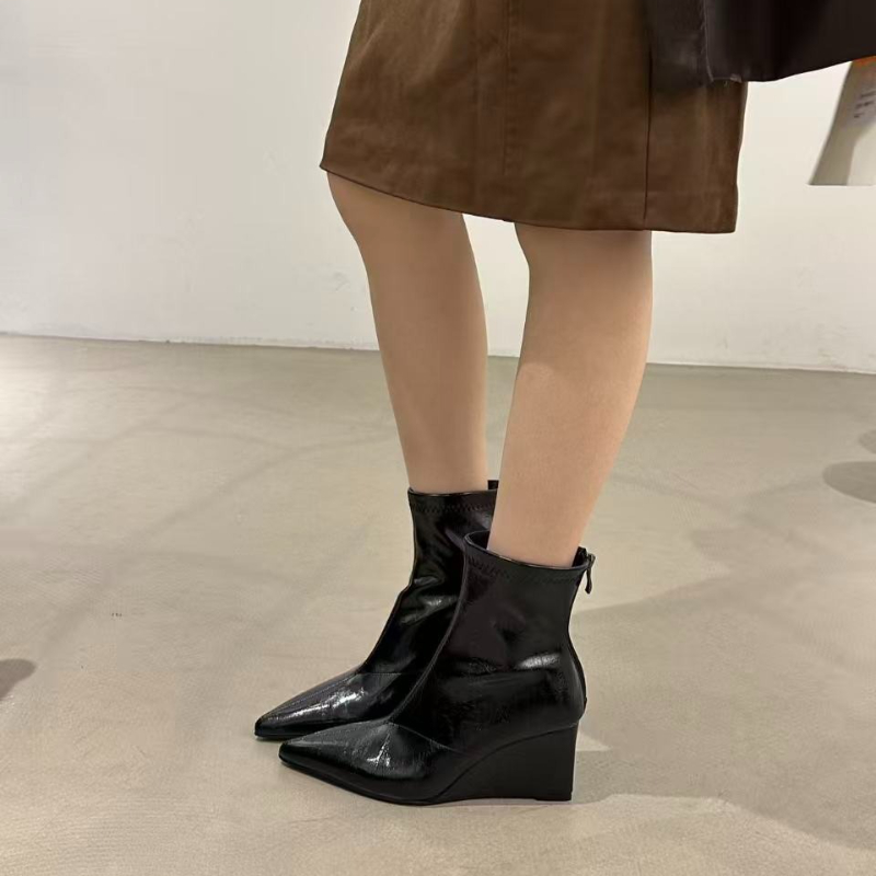 Outono inverno vintage weges s - Vintage Fashion De avaliação e preço
