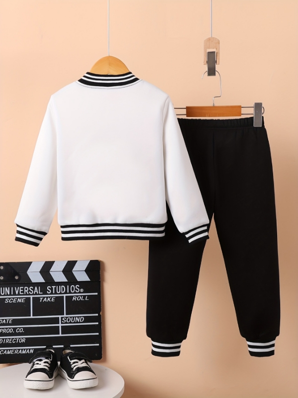 Conjunto de duas peças de jaqu - Varsity Jacket Wool avaliação e preço