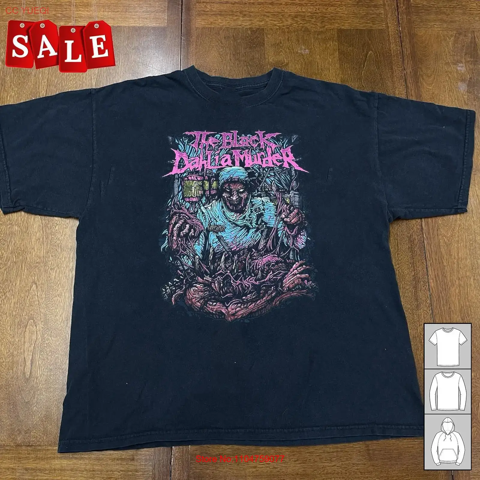 Camiseta Hot The Black Dahlia  - Vintage Fashion Paris avaliação e preço