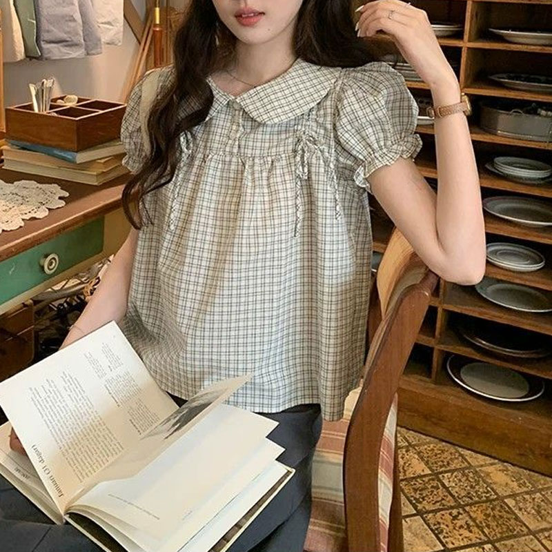 Blusa Feminina Estilo Preppy C - Vintage Fashion Dolls avaliação e preço