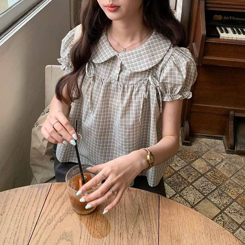 Blusa Feminina Estilo Preppy C - Vintage Fashion Dolls avaliação e preço