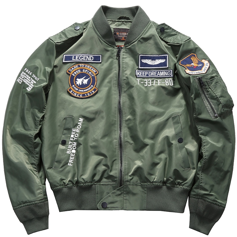 Primavera masculina tático exé - Varsity Jacket Wool avaliação e preço