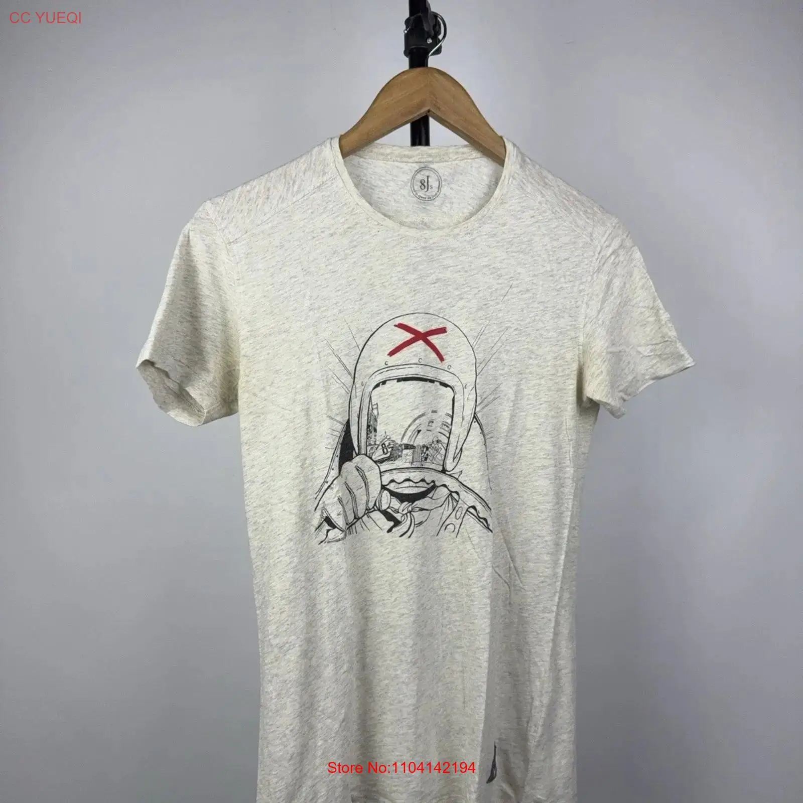 Camiseta Masculina 8Js x Miche - Vintage Fashion Paris avaliação e preço