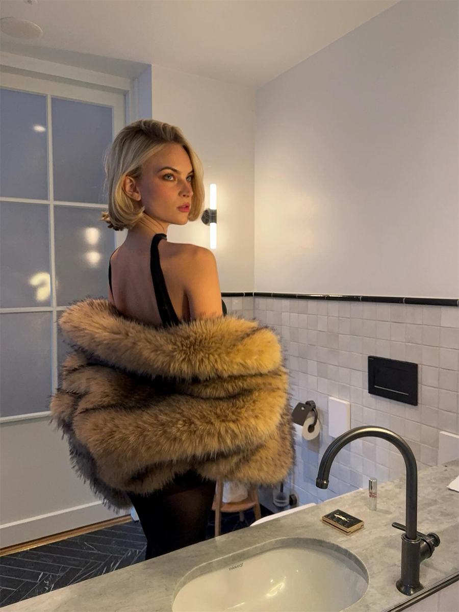 Jaqueta Feminina de Luxo Vinta - Vintage Fashion Icons avaliação e preço