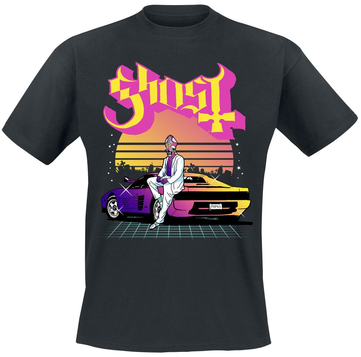 Camiseta com estampa de logoti - Vintage Fashion Icons avaliação e preço