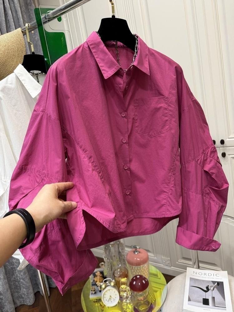 Camisas Femininas de Manga Puf - Vintage Fashion In Japan avaliação e preço