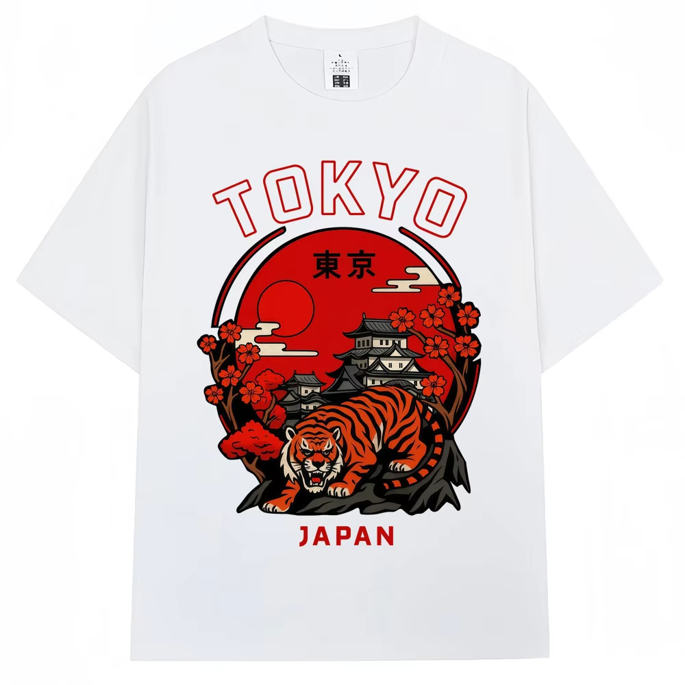 Camiseta gráfica estilo japonê - Vintage Fashion In Tokyo avaliação e preço