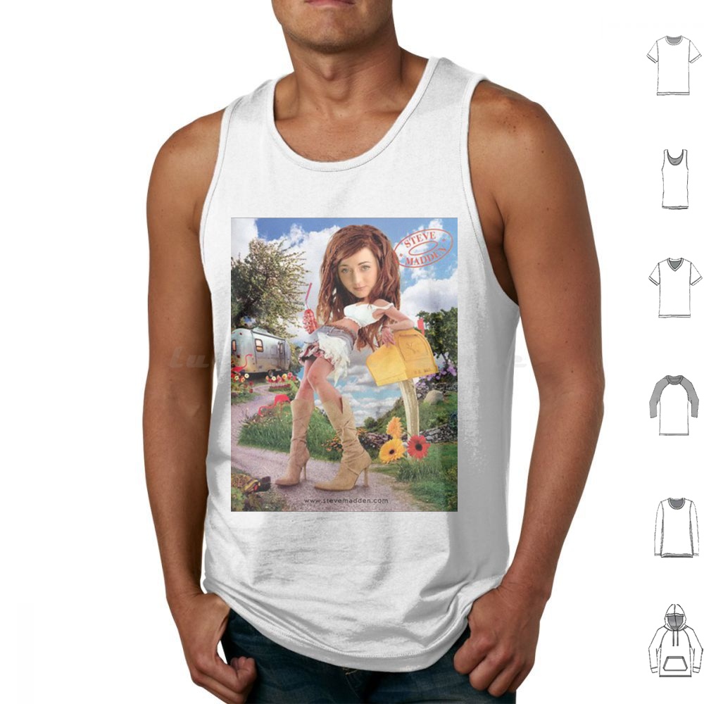 Camisetas Regata Femininas com - Vintage Fashion Magazine Covers avaliação e preço