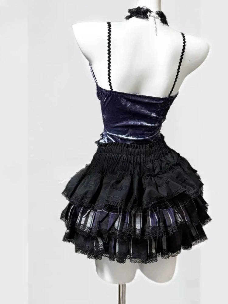 Verão sexy retro duas peças co - Retro Vintage Korean Fashion avaliação e preço