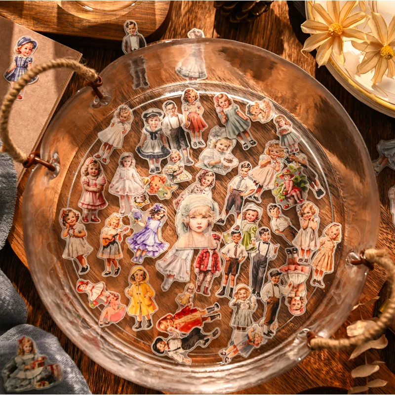 50 Adesivos Vintage de Bonecas - Vintage Fashion Dolls avaliação e preço