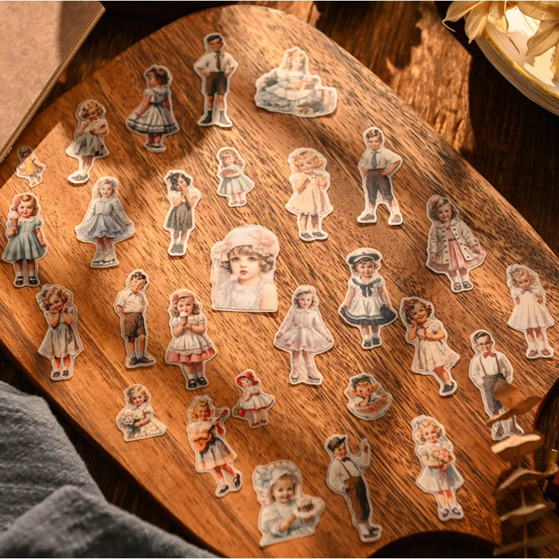 50 Adesivos Vintage de Bonecas - Vintage Fashion Dolls avaliação e preço